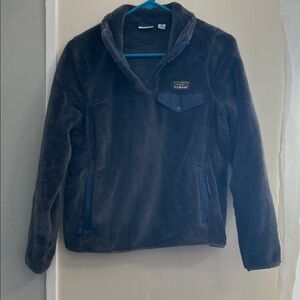 Women’s XS L.L. Bean Dark Gray Fleece Jacket